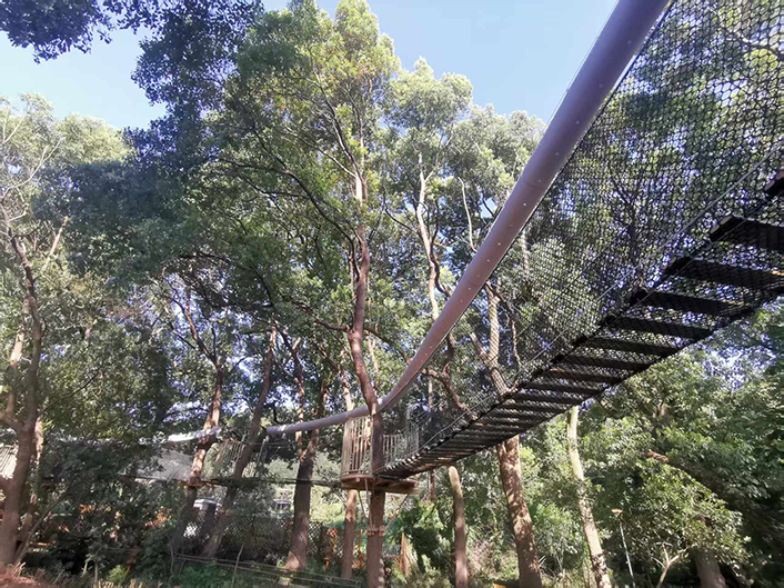 Case 2: Bag air ducts in the tourist area of Luming Valley Scenic Area